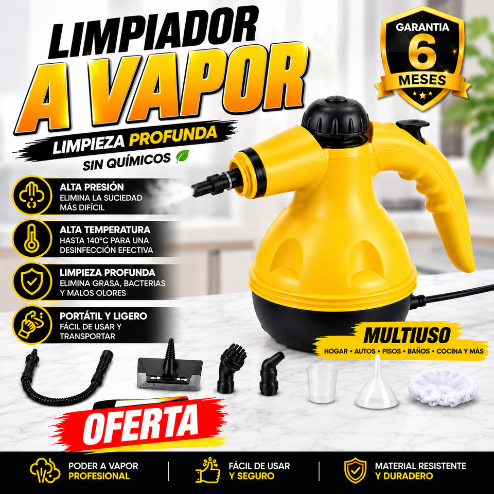 LIMPIADOR A VAPOR 💨