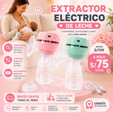 Extractor de Leche Portátil Recargable | Sin BPA ⭐⭐⭐⭐⭐