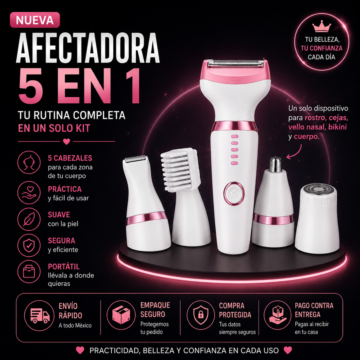 AFEITADOR 5 EN 1
