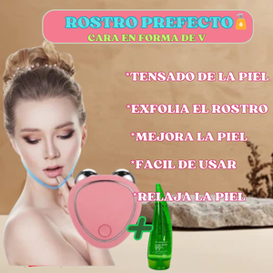 Masajeador Microcorriente Facial⚡ + Gel Conductor de Alovera 🧴💖/