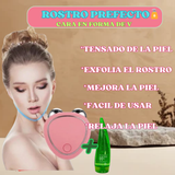 Masajeador Microcorriente Facial⚡ + Gel Conductor de Alovera 🧴💖/