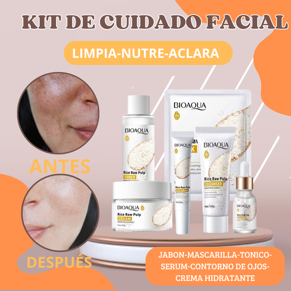 KIT DE ARROZ ACLARANTE BIOAQUA