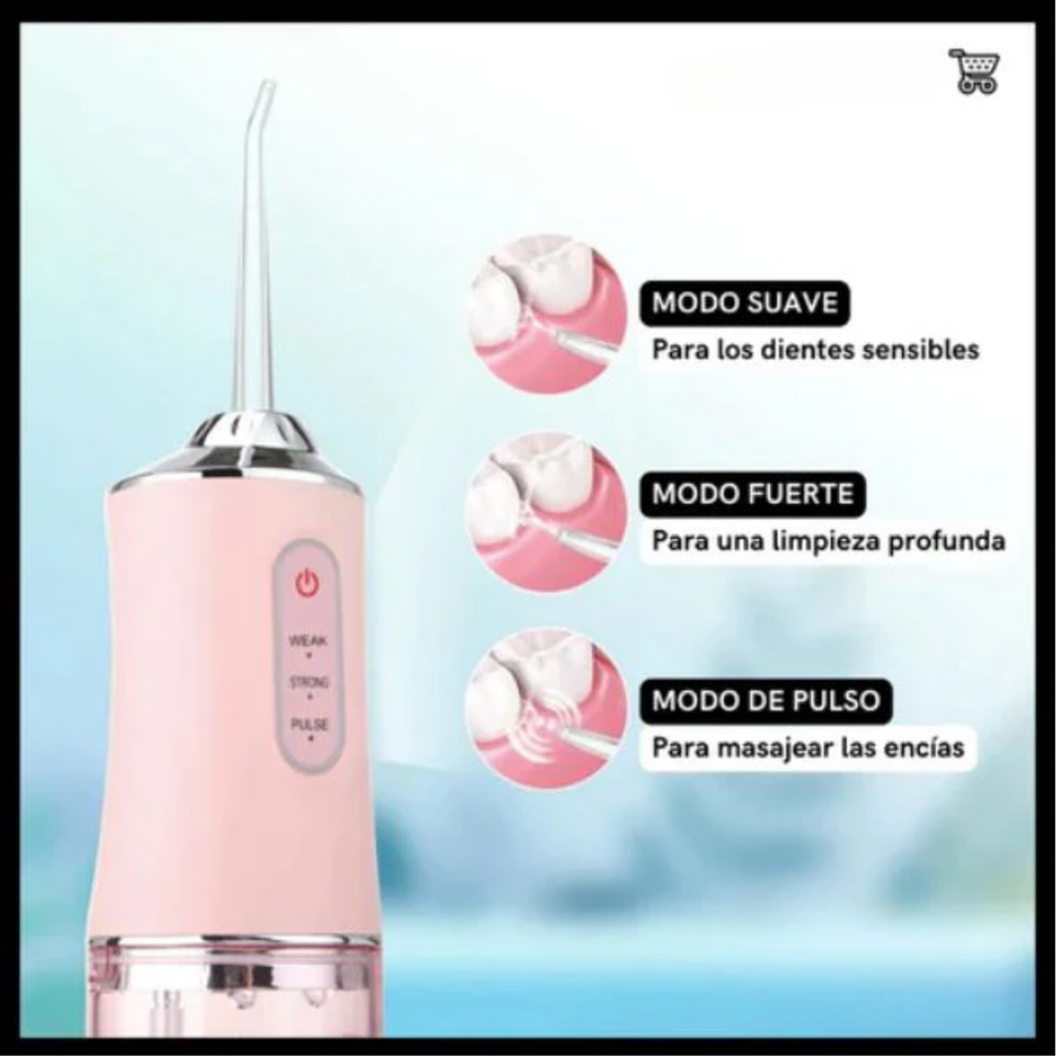 LIMPIADOR BUCAL REGARGABLE Y PORTATIL✨