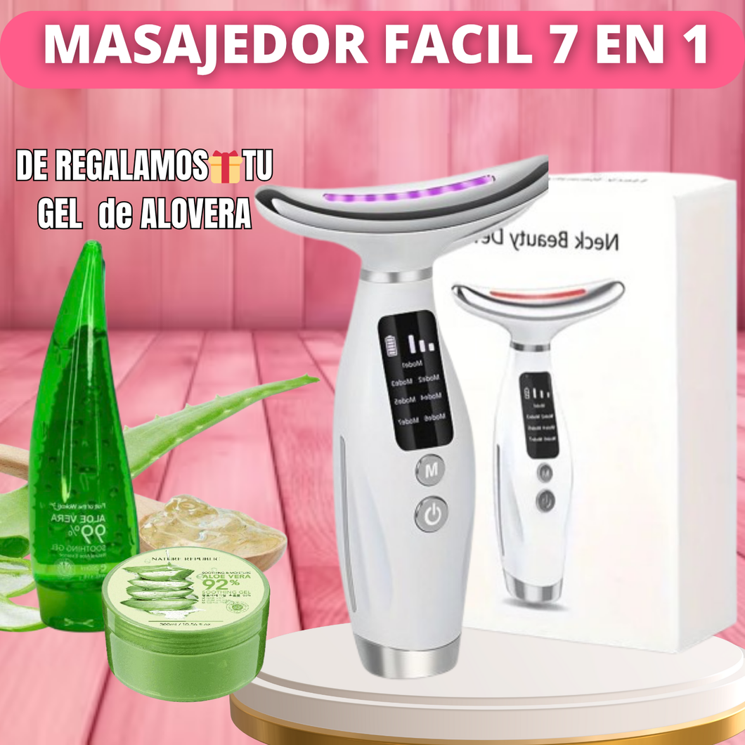 MASAJEADOR FACIAL 7 EN 1 PRO🌸