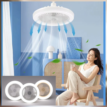 Foco Ventilador Led 360 °