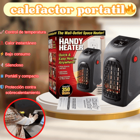 CALEFACTOR PORTÁTIL