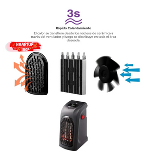 CALEFACTOR PORTÁTIL - ⭐⭐⭐⭐⭐
