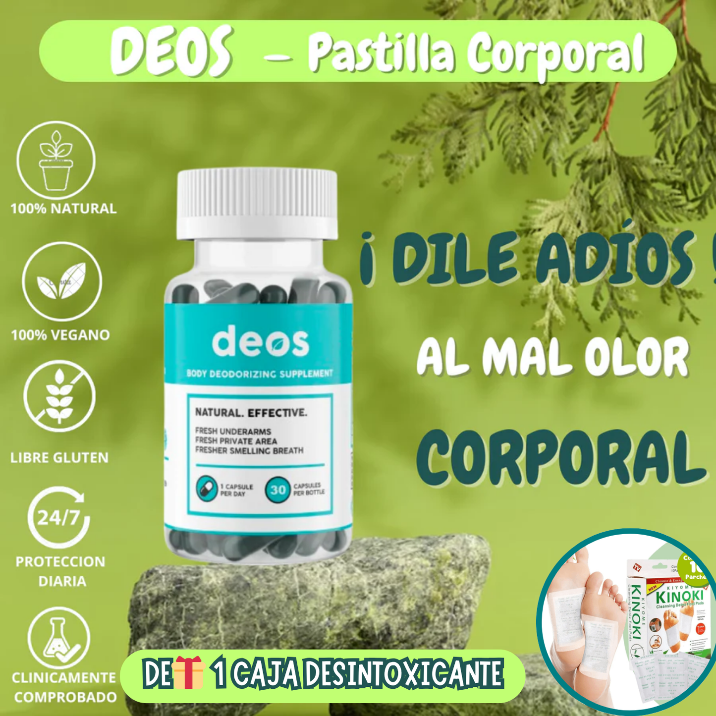 🌿 DEOS – Desodorante Corporal Natural 🌿