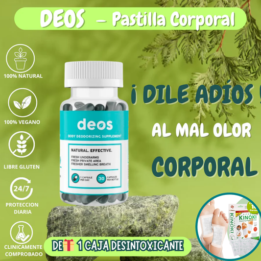 🌿 DEOS – Desodorante Corporal Natural 🌿